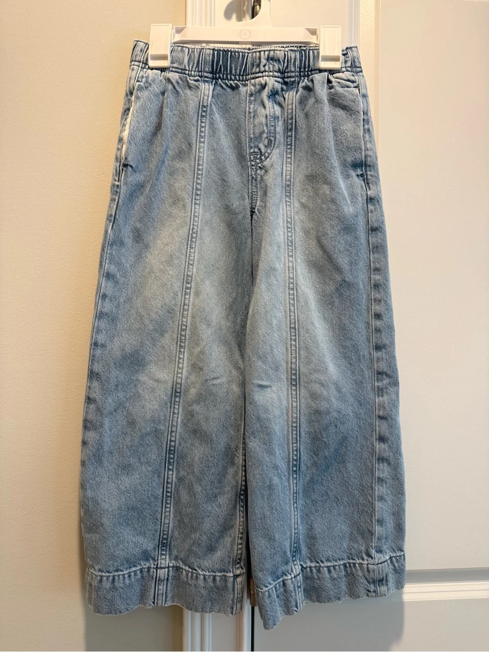 Gap kids Light Wash Wide Leg Denim
